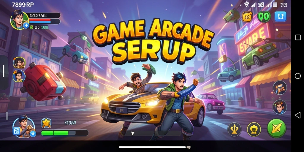 Screenshot menunjukkan gameplay seru di dalam 789RP.