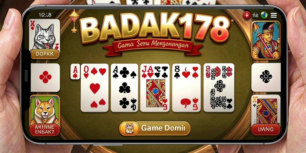 Tampilan screenshot gameplay Domino BADAK178 yang seru dan interaktif.