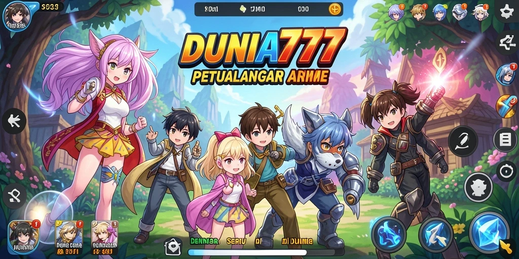 Gameplay seru dengan karakter Anime favorit Anda.