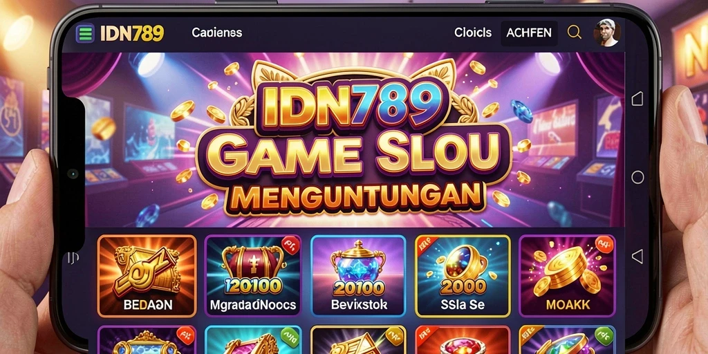 Tangkapan layar gameplay IDN789 yang menampilkan keasyikan bermain Slot.