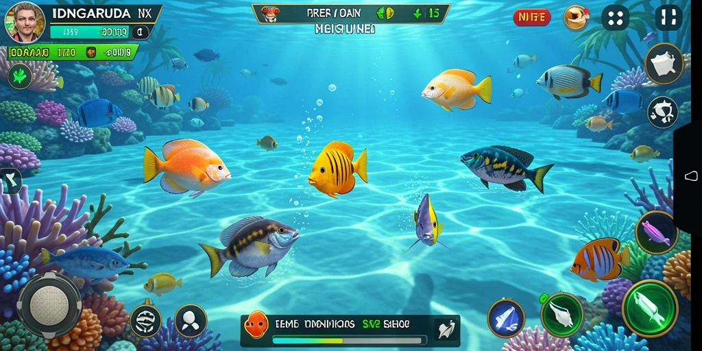 Tangkapan ikan yang cantik di <strong>IDNGARUDA</strong> menunjukkan serunya gameplay.