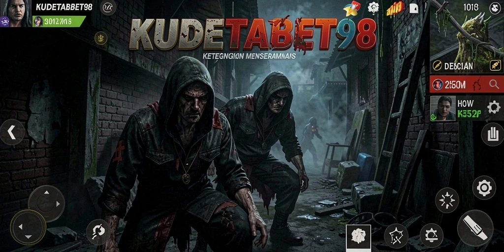 Tampilan gameplay menegangkan dengan suasana Horror yang kental.