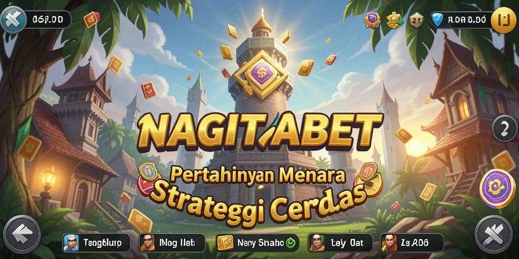 Tampilan gameplay seru dari NAGITABET dalam aksi Tower Defense.