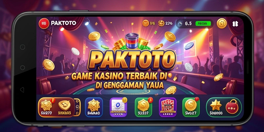 Gameplay kasino PAKTOTO yang mendebarkan dan interaktif.