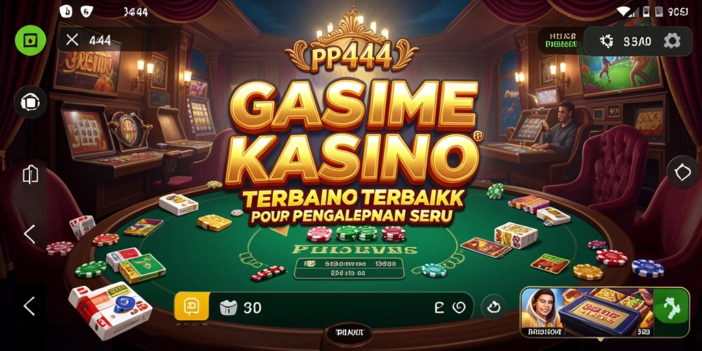 Tampilan memukau gameplay seru di PP444.