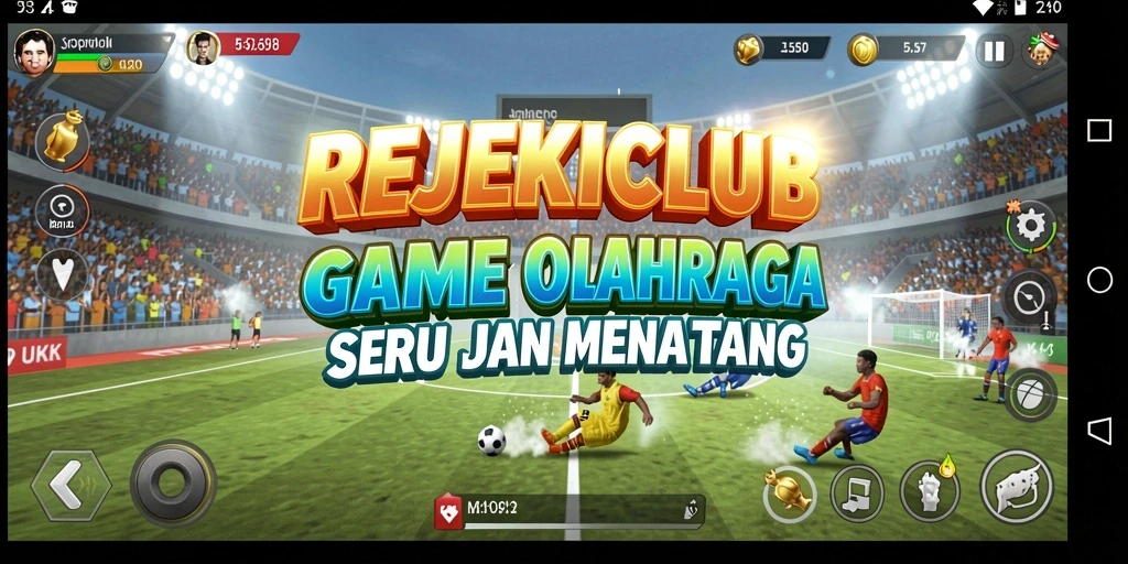 Tampilan gameplay seru dan menantang dari REJEKICLUB.