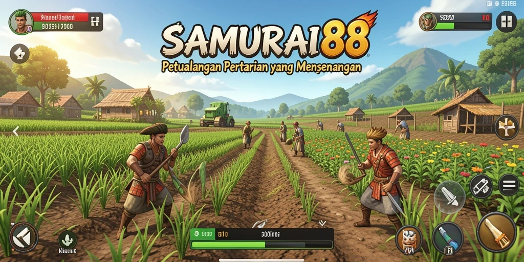 Tampilan menarik dari gameplay <strong>SAMURAI88</strong> yang penuh warna dan menyenangkan.